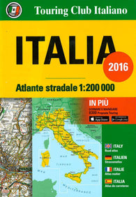 Buy map Italy, Road Atlas by Touring Club Italiano