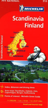 Buy map Scandinavia (711) by Michelin Maps and Guides