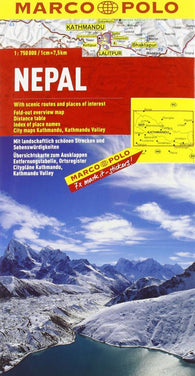 Buy map Nepal by Marco Polo Travel Publishing Ltd
