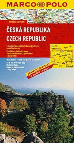 Buy map Czech Republic by Marco Polo Travel Publishing Ltd