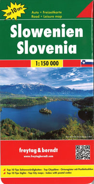 Buy map Slovenia by Freytag-Berndt und Artaria
