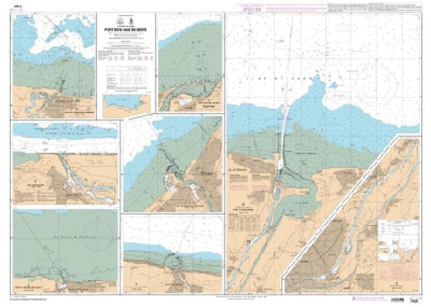 Buy map Port de Deauville - Trouville by SHOM