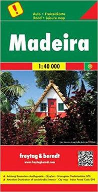 Buy map Madeira, road and leisure map 1:75,000