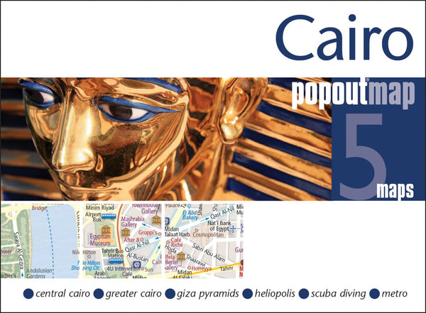 Buy map Cairo, Egypt, PopOut Map by PopOut Products, Compass Maps Ltd.