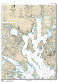 Buy map Blue Hill Bay; Blue Hill Harbor (13316-24) by NOAA