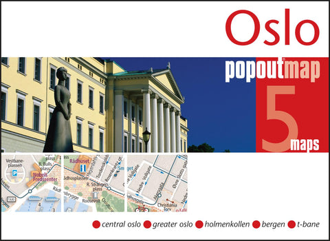 Buy map Oslo, Norway, PopOut Map by PopOut Products