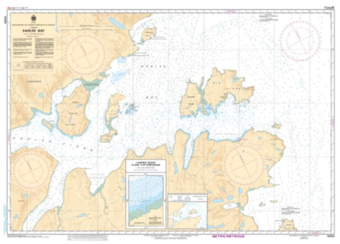 Buy map Saglek Bay by Canadian Hydrographic Service