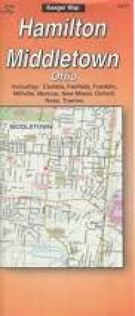 Buy map Butler County and Hamilton, Ohio by The Seeger Map Company Inc.