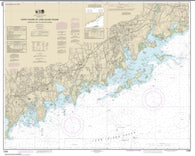 Buy map North Shore of Long Island Sound Sherwood Point to Stamford Harbor (12368-28) by NOAA