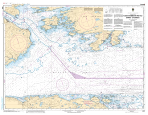 Buy map Canso Harbour to/au Strait of Canso by Canadian Hydrographic Service