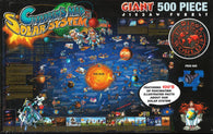 Buy map Dinos Solar System, 500 Piece Puzzle by Dino Maps