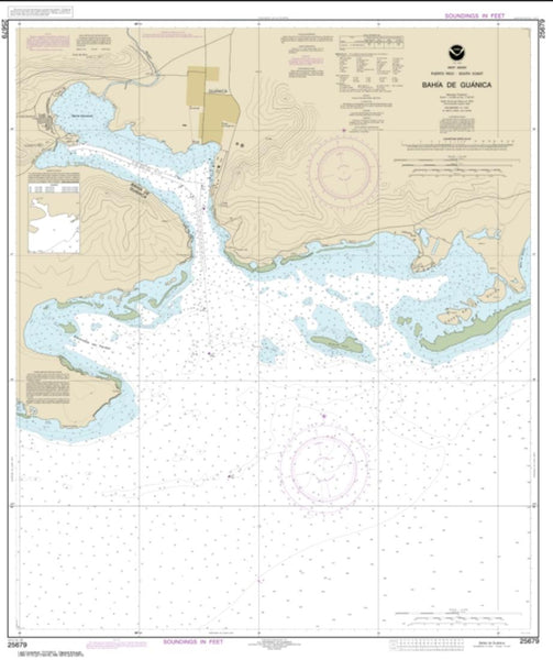 Buy map Bahia de Guanica (25679-10) by NOAA
