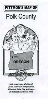 Buy map Polk County, Oregon by Pittmon Map Company