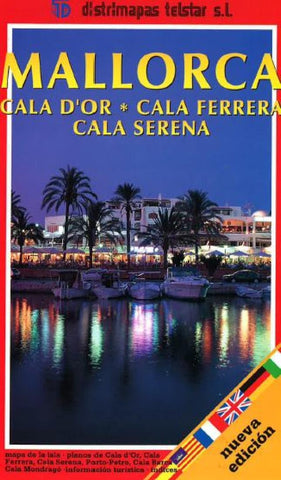 Buy map Mallorca, Cala DOr, Spain by Distrimapas Telstar, S.L.