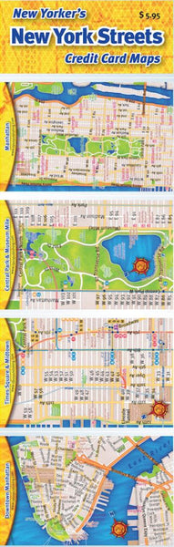 Buy map Credit Card Maps: New York City Streets Set by Opus Publishing