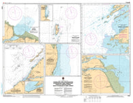 Buy map Approches a/Approaches to Riviere Koksoak by Canadian Hydrographic Service