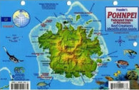 Buy map Pohnpei, Federated States of Micronesia, Reef Creatures Identification Guide by Frankos Maps Ltd.