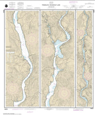 Buy map FRANKLIN D. ROOSEVELT LAKE Northern part (18553-7) by NOAA