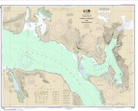 Buy map Thomas, Farragut, and Portage Bays,  Frederick Sound (17367-12) by NOAA