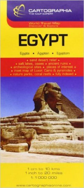 Buy map Egypt by Cartographia