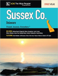 Buy map Sussex County, Delaware, Atlas by Kappa Map Group