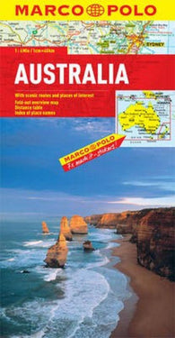Buy map Australia by Marco Polo Travel Publishing Ltd