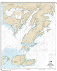 Buy map Kodiak Island Sitkinak Strait and Alitak Bay (16590-12) by NOAA