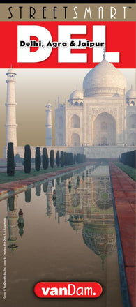 Buy map Delhi, Agra, and Jaipur, India, StreetSmart by VanDam