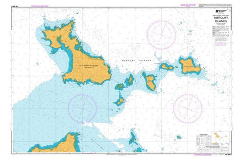 Buy map MERCURY ISLANDS (5314) by Land Information New Zealand (LINZ)