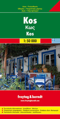 Buy map Kos, Greece by Freytag-Berndt und Artaria
