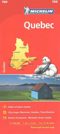 Buy map Quebec Regional Map