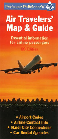 Buy map Air travelers map & guide : essential information for airline passengers : US edition