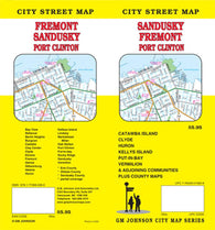 Buy map Sandusky : Fremont : Port Clinton : city street map = Fremont : Sandusky : Port Clinton : city street map