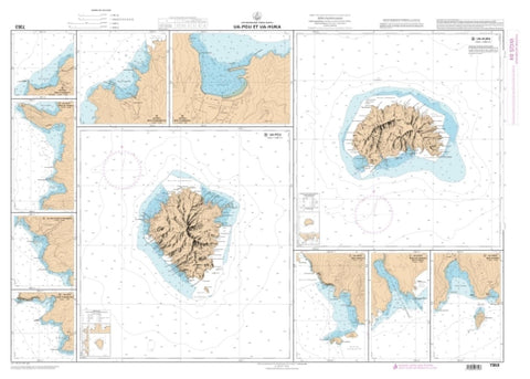 Buy map Baie dHakamaii by SHOM