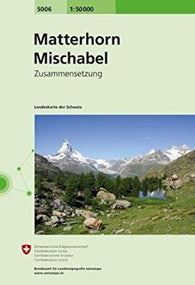 Buy map Matterhorn-Mischabel : Switzerland 1:50,000 Topographic Map Series #5006