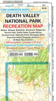 Buy map Death Valley National Park, California by Tom Harrison Maps
