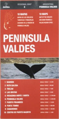 Buy map Peninsula Valdes Travel Map