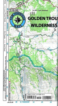 Buy map Golden Trout Wilderness