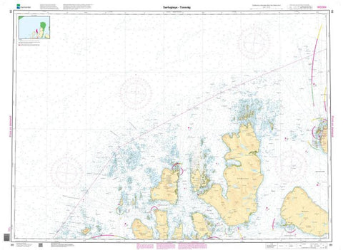 Buy map FRA SØR FUGLØY TIL KVALØY OG TORSVÅG (89) by Kartverket