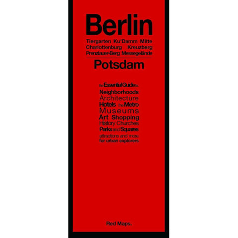 Buy map Berlin and Potsdam, Germany by Red Maps