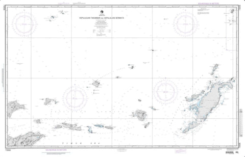 Buy map Tanimbar And Sermata - Banda Sea (NGA-73006-2) by National Geospatial-Intelligence Agency