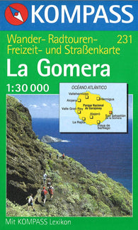 Buy map La Gomera Island Map