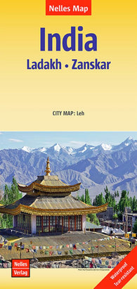 Buy map India, Ladakh and Zanskar by Nelles Verlag GmbH