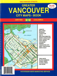 Buy map Vancouver, Canada, Atlas by GM Johnson