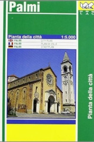 Buy map Palmi, Italy by Litografia Artistica Cartografica