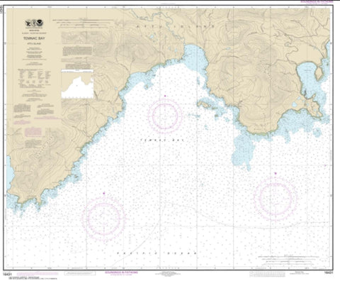 Buy map Temnac Bay (16431-8) by NOAA