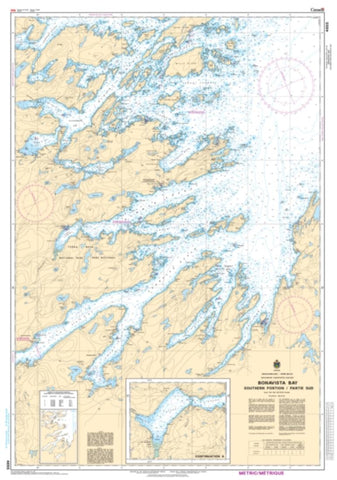 Buy map Bonavista Bay, Southern Portion/Partie Sud by Canadian Hydrographic Service
