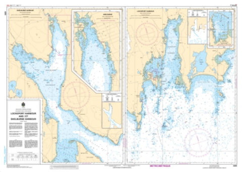 Buy map Lockeport Harbour and/et Shelburne Harbour by Canadian Hydrographic Service