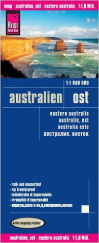 Buy map Australia, Eastern by Reise Know-How Verlag