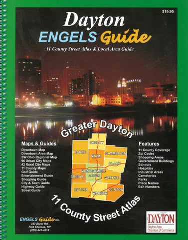 Buy map Dayton, Ohio Atlas by Engels Guide